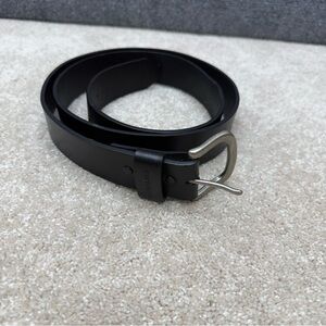 Carhartt Black Leather Belt Men's size 48